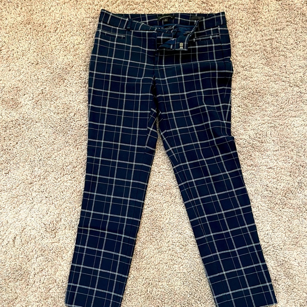 Banana Republic Plaid Sloan Fit Pants